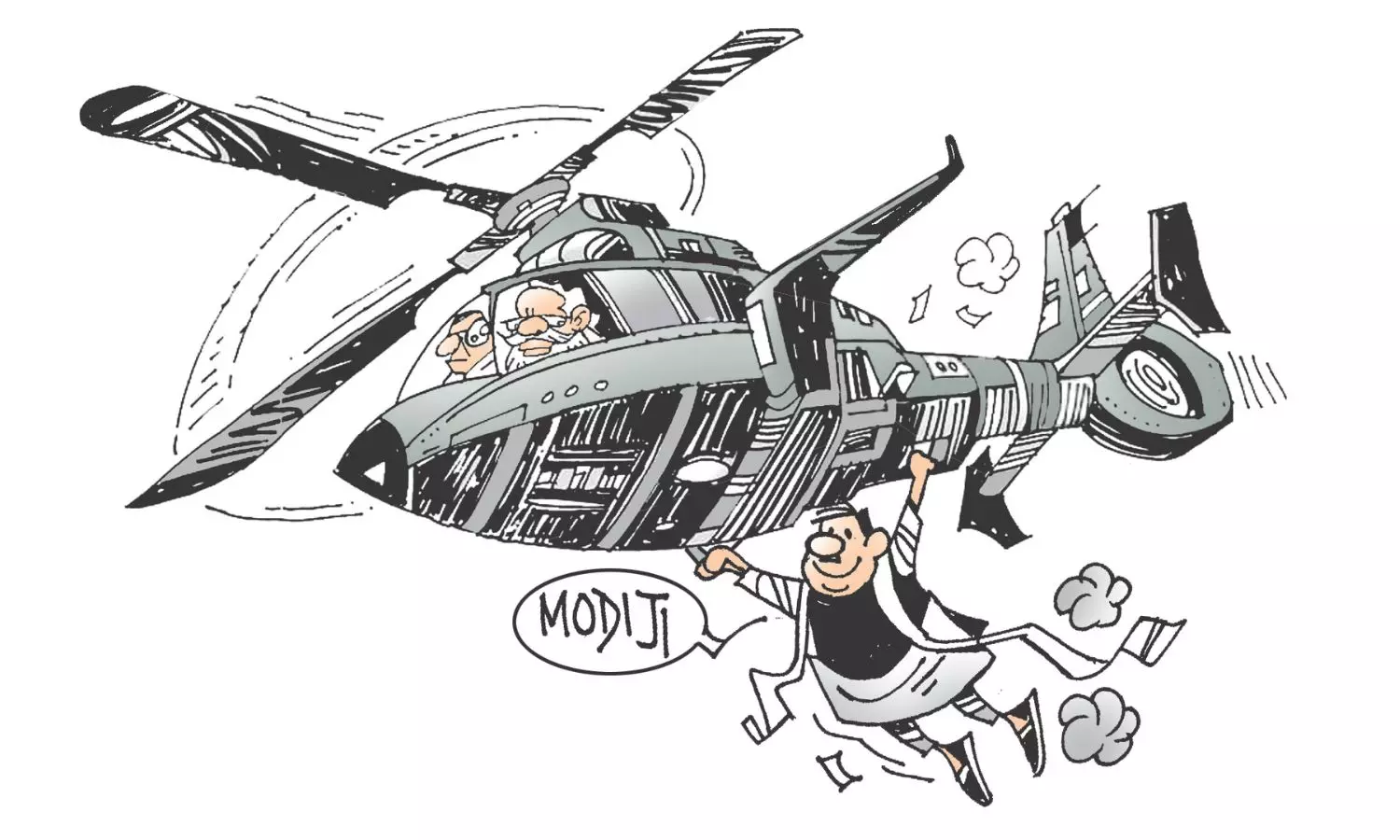 NETA NATTER | BJP Men Cross The Limits, Literally, With PM A-visiting