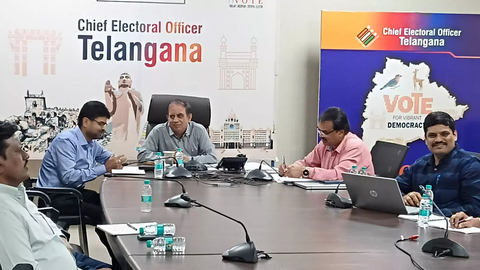 Sudharshan Reviews Electoral Roll Revision Sudharshan Reviews Electoral Roll Revision