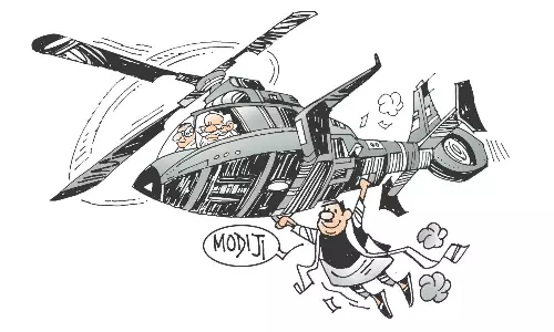 NETA NATTER | BJP Men Cross The Limits, Literally, With PM A-visiting