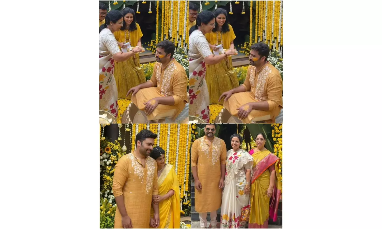 Nara Rohith and Sireesha’s Pre-Wedding Festivities Begin in Style