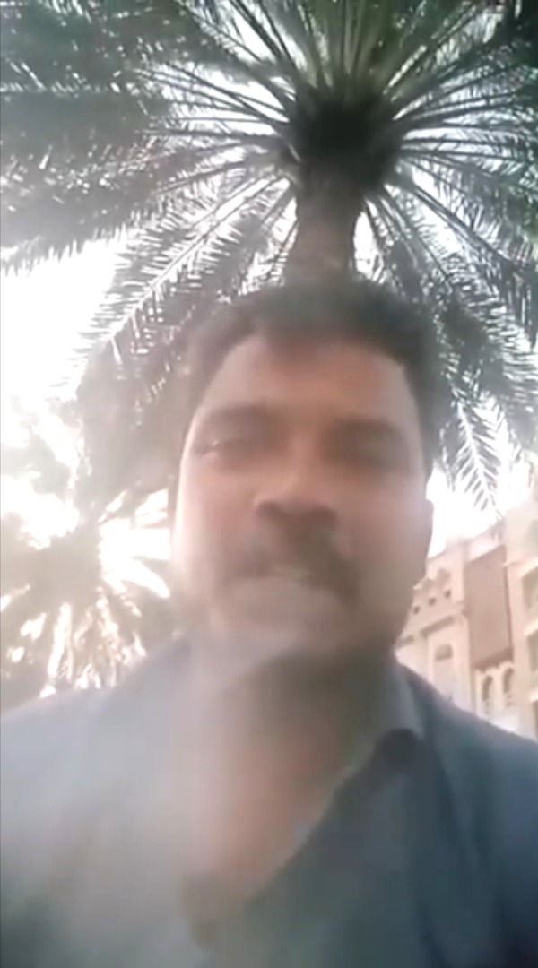 Sircilla Man Stranded in Oman Pleads for Help in Viral Video