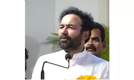 Kishan Reddy Appeals to Jubilee Hills Voters to Reject BRS, Congress, MIM Family Politics Kishan Reddy Appeals to Jubilee Hills Voters to Reject BRS, Congress, MIM Family Politics