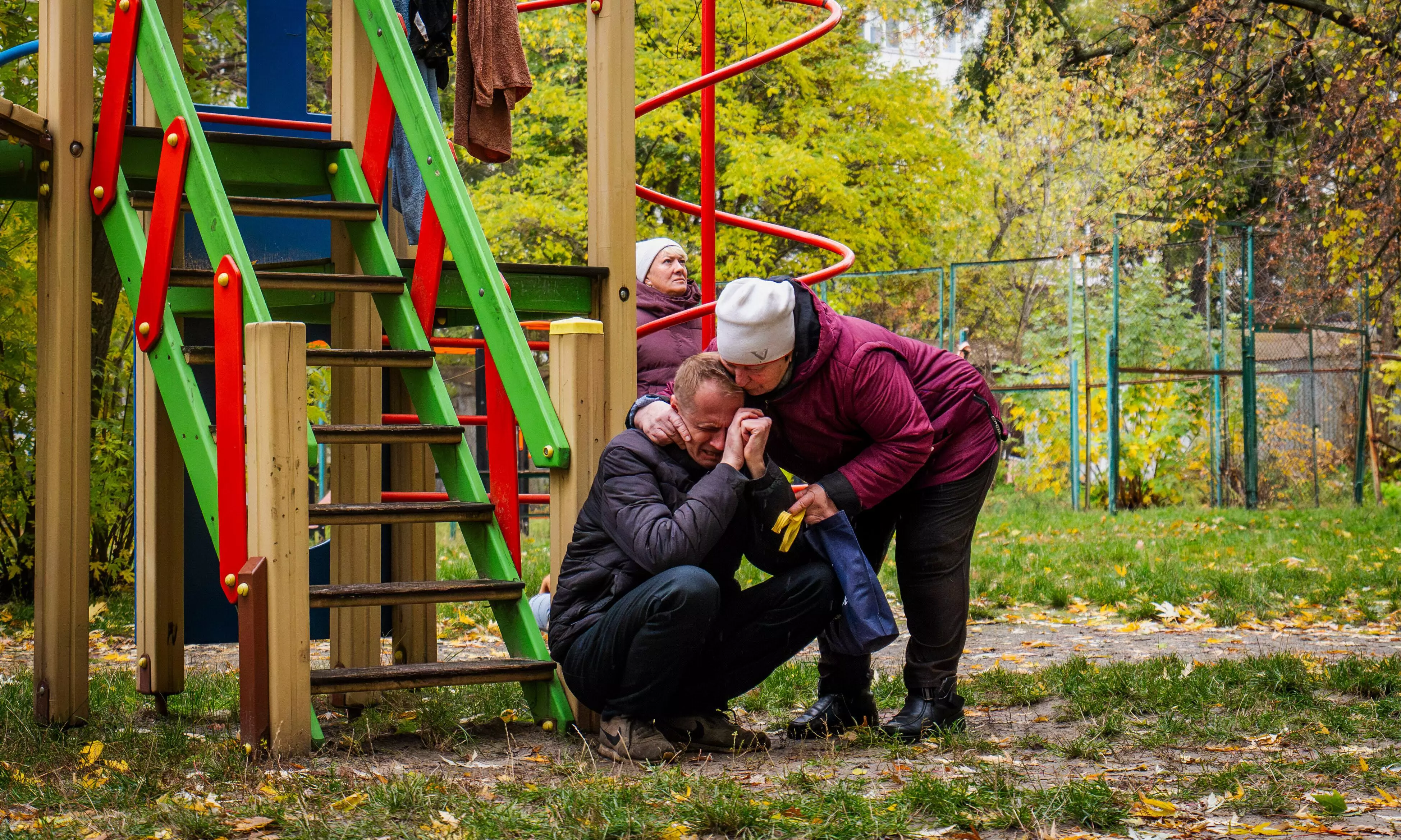 Russia Targets Kyiv With Drones, Killing 3 and Wounding 29 Russia Targets Kyiv With Drones, Killing 3 and Wounding 29