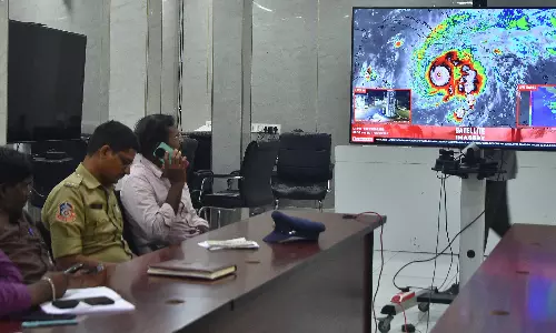 Command Control Centres Set Up in NTR District for Cyclone Montha