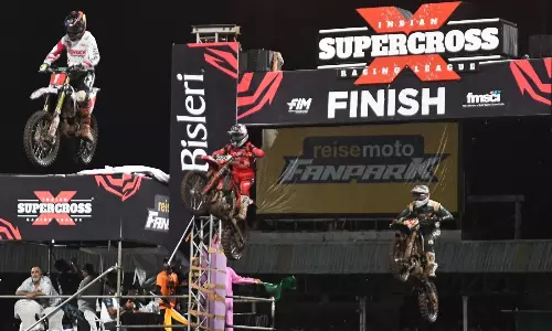 Pune’s BB Racing Dominates Round 1 of Indian Supercross League Season 2 Pune’s BB Racing Dominates Round 1 of Indian Supercross League Season 2