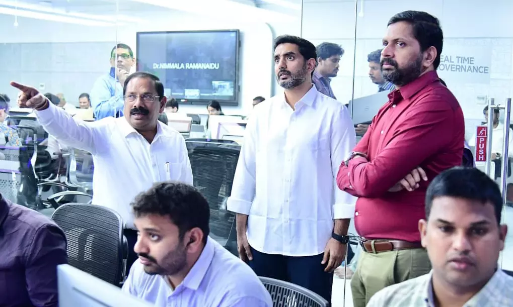 Lokesh Directs Alliance MLAs, Leaders to Be Out, Help Montha-hit People