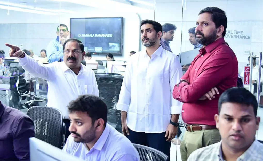 Lokesh Directs Alliance MLAs, Leaders to Be Out, Help Montha-hit People Lokesh Directs Alliance MLAs, Leaders to Be Out, Help Montha-hit People