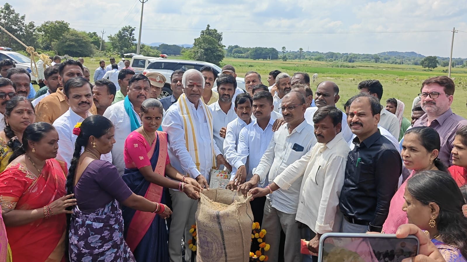 Telangana Ministers Urge Halt to Paddy Harvesting