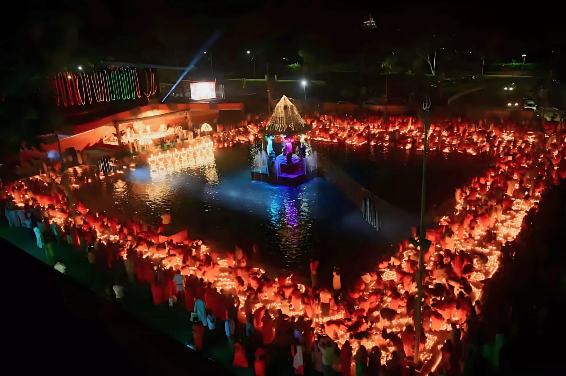 Devotees Throng Srisailam For Laksha Deepotsavam