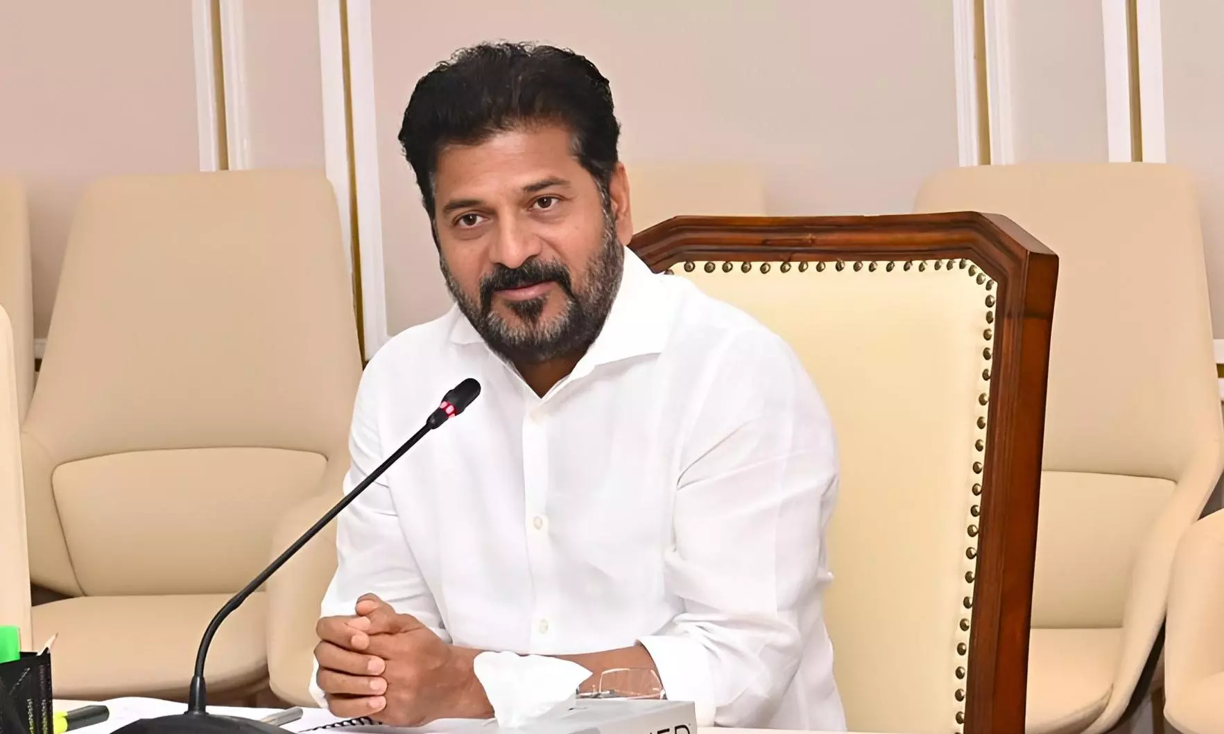 Revanth Asks Officials to Stay Alert on Heavy Rain