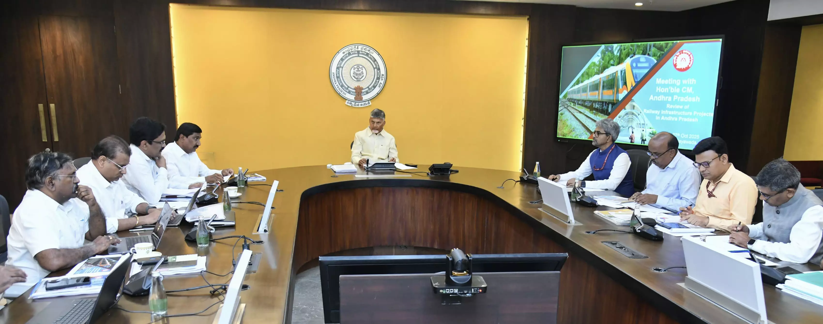 CM Chandrababu Naidu Seeks Bullet Train Link to Amaravati
