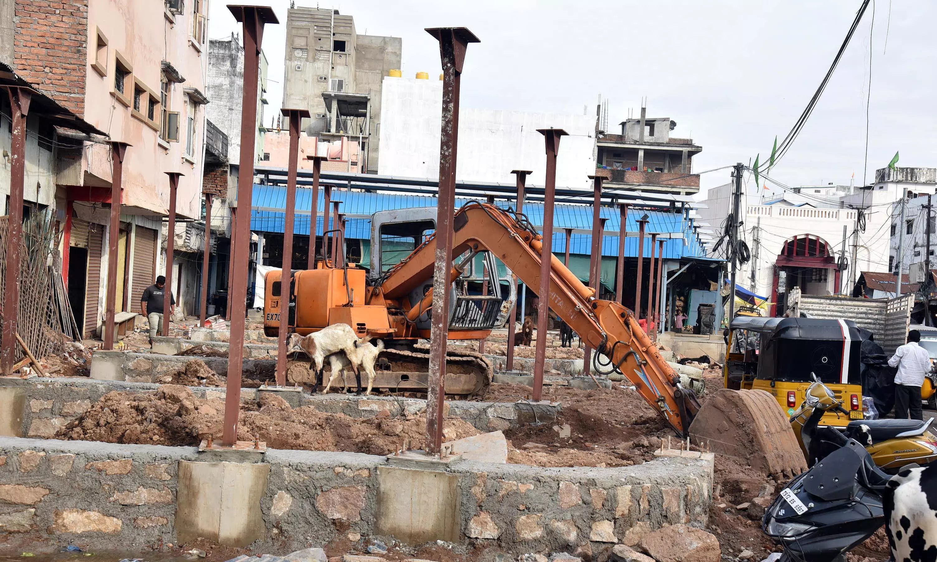 Work Begins on Restoration of Mir Alam Mandi