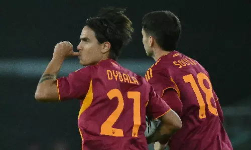 Serie A: Dybala Scores His 1st League Goal Since February To help Lift Roma to Summit