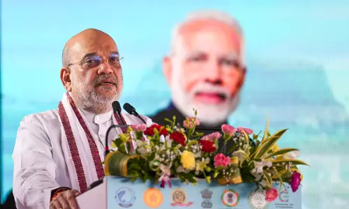 Amit Shah Lays Foundation For Maharashtra BJP Headquarters in Mumbai