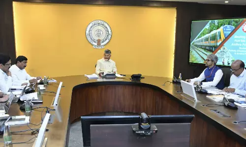 CM Chandrababu Naidu Seeks Bullet Train Link to Amaravati