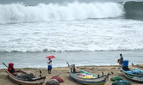 Cyclone Montha: AP Braces for Landfall Tonight Cyclone Montha: AP Braces for Landfall Tonight