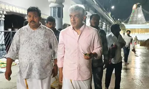 Ajiths Temple Visit Goes Viral After Fan Interaction at Tirumala
