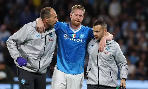 Kevin De Bruyne Likely Out Injured Until 2026 in a Blow For Napoli, Belgium