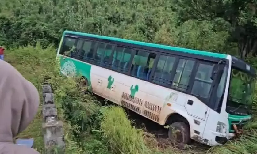 Bus Accident in Odisha’s Rayagada: 3 Passengers Injured After Brake Failure