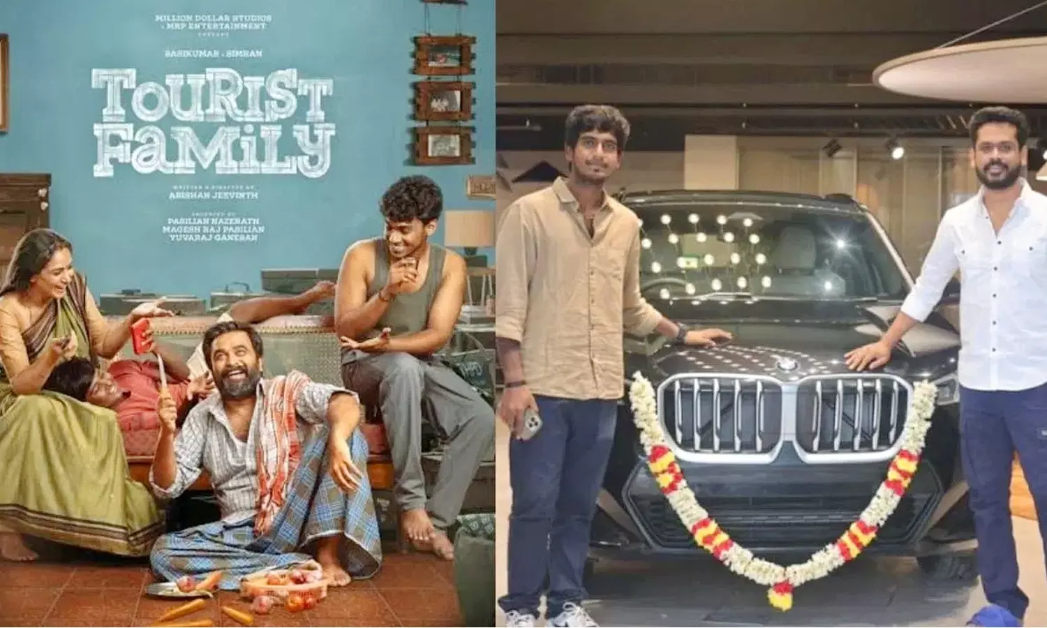 ‘Family Tourist’ Director Abishan Jeevinth Receives BMW Gift ‘Family Tourist’ Director Abishan Jeevinth Receives BMW Gift