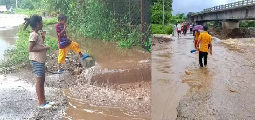 Cyclone Montha Triggers Landslides, Power Outage in Odisha