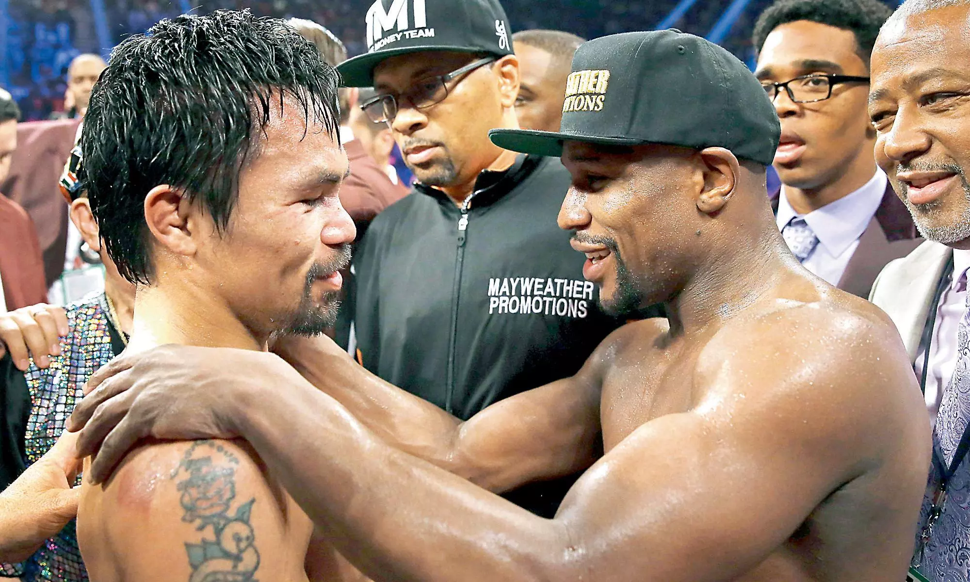 Manny Pacquiao Hints At Possible Rematch With Floyd Mayweather Jr Manny Pacquiao Hints At Possible Rematch With Floyd Mayweather Jr