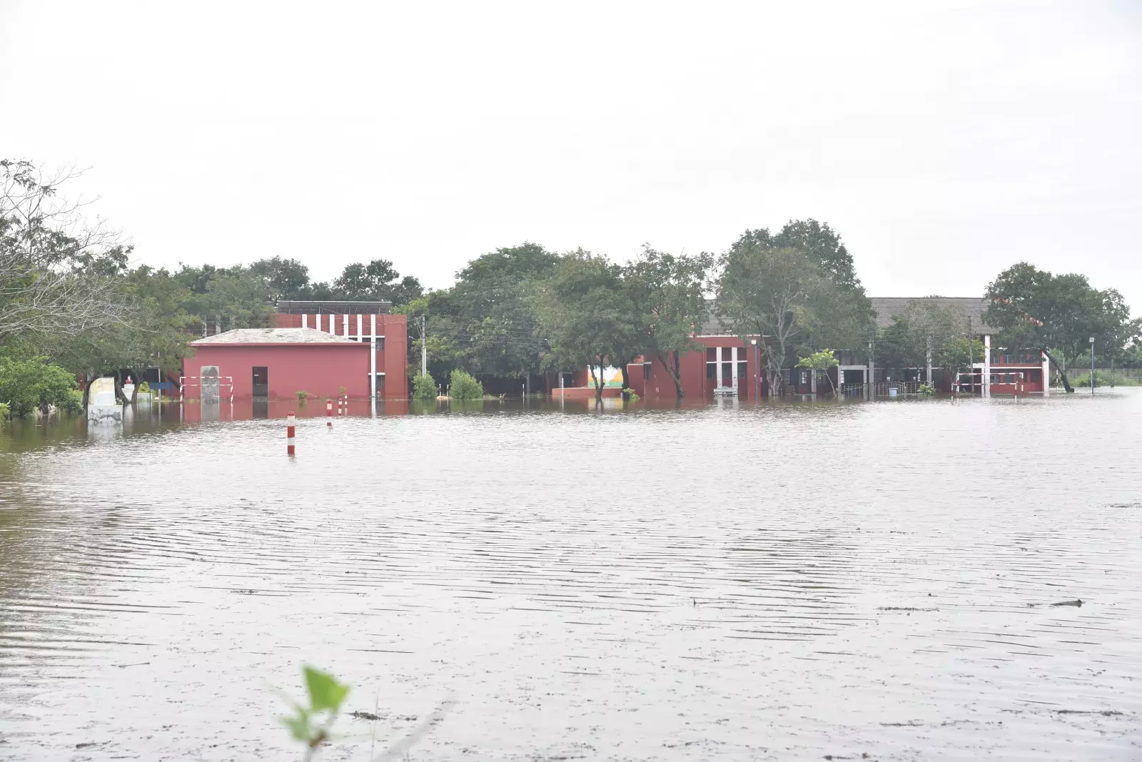 Ongole Reels Under Waterlogging As Cyclone Montha Triggers Heavy Downpour