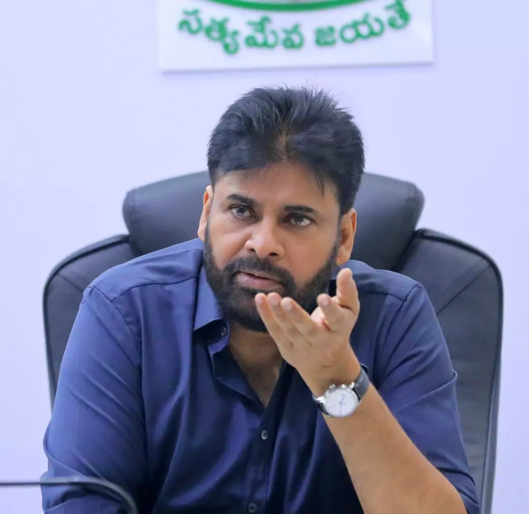 Pawan Kalyan Orders Super Chlorination And Sanitation Drive In Cyclone-Hit Villages Pawan Kalyan Orders Super Chlorination And Sanitation Drive In Cyclone-Hit Villages