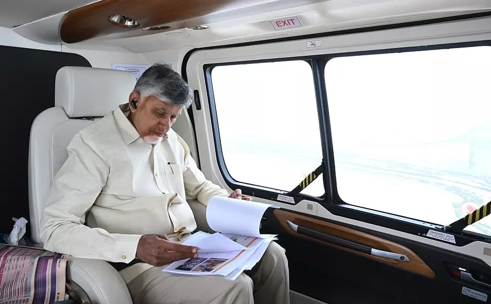 Cyclone Montha: CM Naidu At Ground Zero