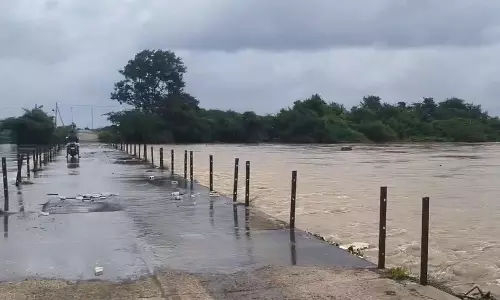 Kundu River in Spate As Heavy Rains Lash Rayalaseema