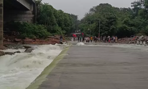 Heavy Rains Keep Telangana Water Board on Alert; Twin Reservoirs Continue Steady Inflows Heavy Rains Keep Telangana Water Board on Alert; Twin Reservoirs Continue Steady Inflows