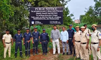 HYDRAA  Helps Reclaim ₹111 Crore Public Land in Rangareddy