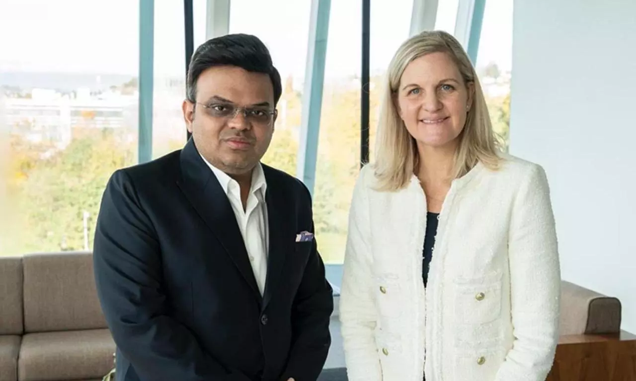 ICC Chairman Jay Shah Meets IOC Chief Coventry