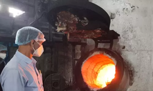 Seized Narcotics worth Rs.4.56 Cr Destroyed in Ranga Reddy district