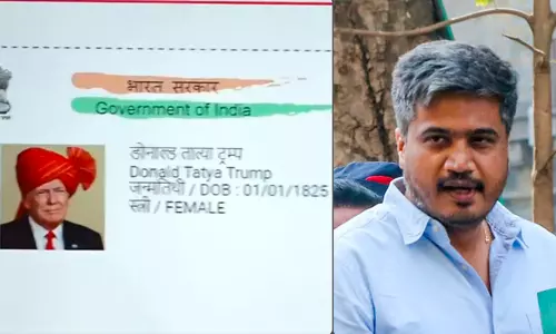 FIR Filed After Rohit Pawar Demonstrates Fake Aadhaar in Trump’s Name