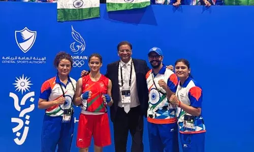 Youth Asian Games: India Win 3 Gold, 1 Silver in Boxing; 3 Gold, 2 Silver in Beach Wrestling Youth Asian Games: India Win 3 Gold, 1 Silver in Boxing; 3 Gold, 2 Silver in Beach Wrestling