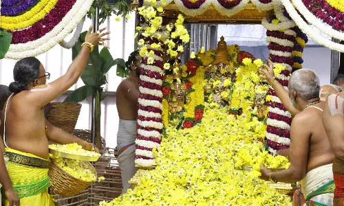 Floral Grandeur Marks Pushpayagam at Tirumala