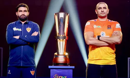 Final Showdown Between Equals: Dabang Delhi K.C. Clash with Puneri Paltan for PKL Season 12 Title Final Showdown Between Equals: Dabang Delhi K.C. Clash with Puneri Paltan for PKL Season 12 Title