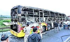 RTA Finds Safety Lapses in Kurnool Bus Tragedy RTA Finds Safety Lapses in Kurnool Bus Tragedy