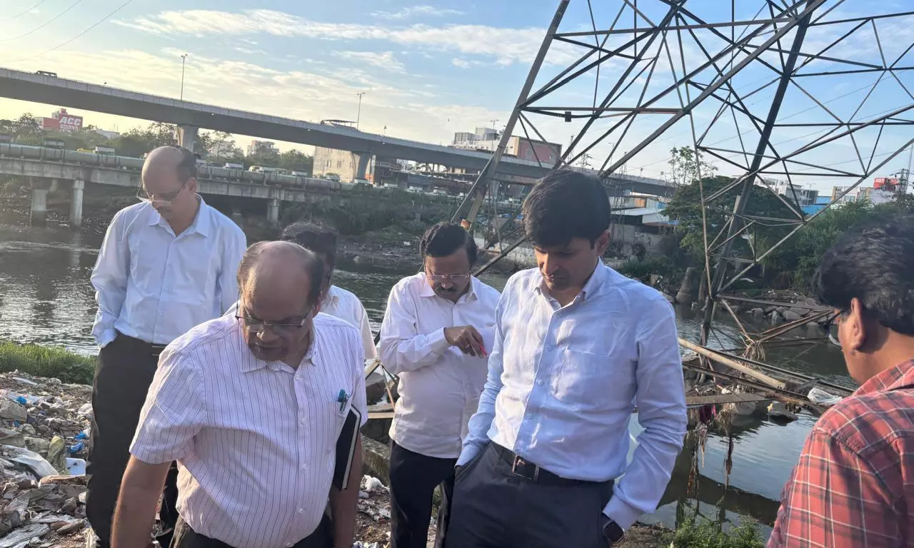 Telangana Transco CMD Inspects Flood-Hit Substation Feeders