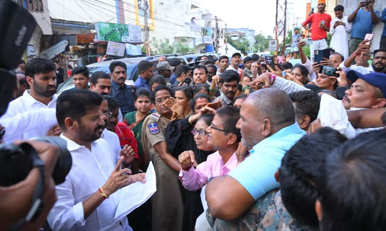 Conduct Field Inspections to Assess Crop Damage in Flood-Hit Areas: Revanth Reddy