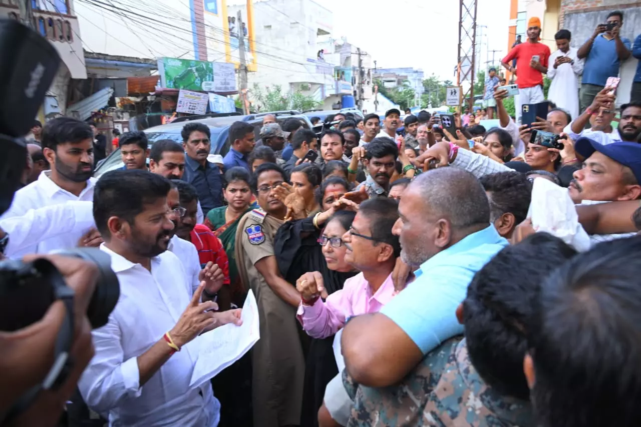 Conduct Field Inspections to Assess Crop Damage in Flood-Hit Areas: Revanth Reddy Conduct Field Inspections to Assess Crop Damage in Flood-Hit Areas: Revanth Reddy