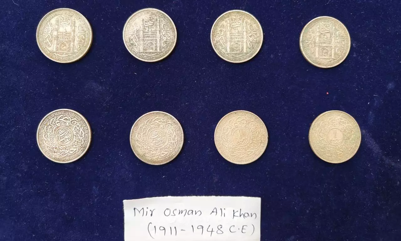 Nizam-Era Silver Coins Unearthed In Pedapalli Nizam-Era Silver Coins Unearthed In Pedapalli
