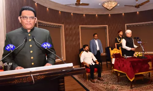 Azharuddin sworn-in as Telangana minister