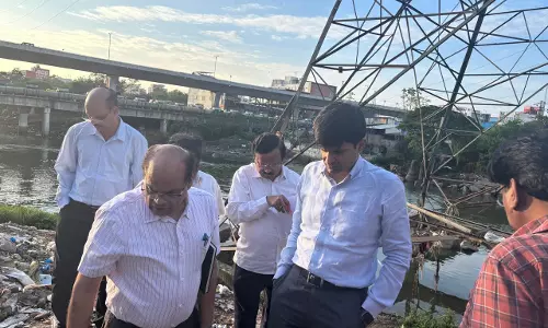 Telangana Transco CMD Inspects Flood-Hit Substation Feeders