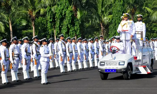 Vice Admiral Sanjay Bhalla Takes Charge as ENC Chief Vice Admiral Sanjay Bhalla Takes Charge as ENC Chief