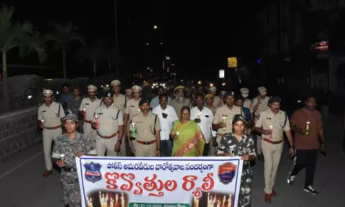 Candlelight Rally Held on Police Martyrs’ Memorial Day