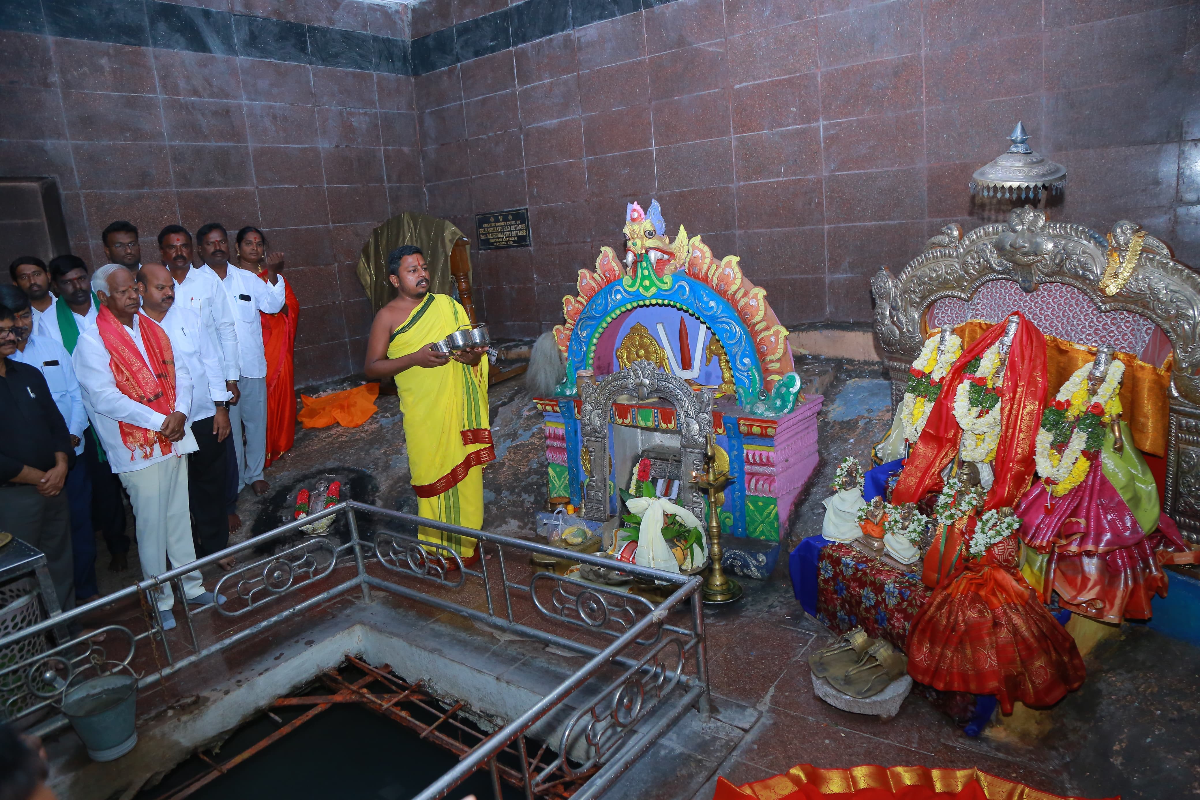 MLA Unveils Master Plan for Jidikal Ramachandra Swamy Temple Development