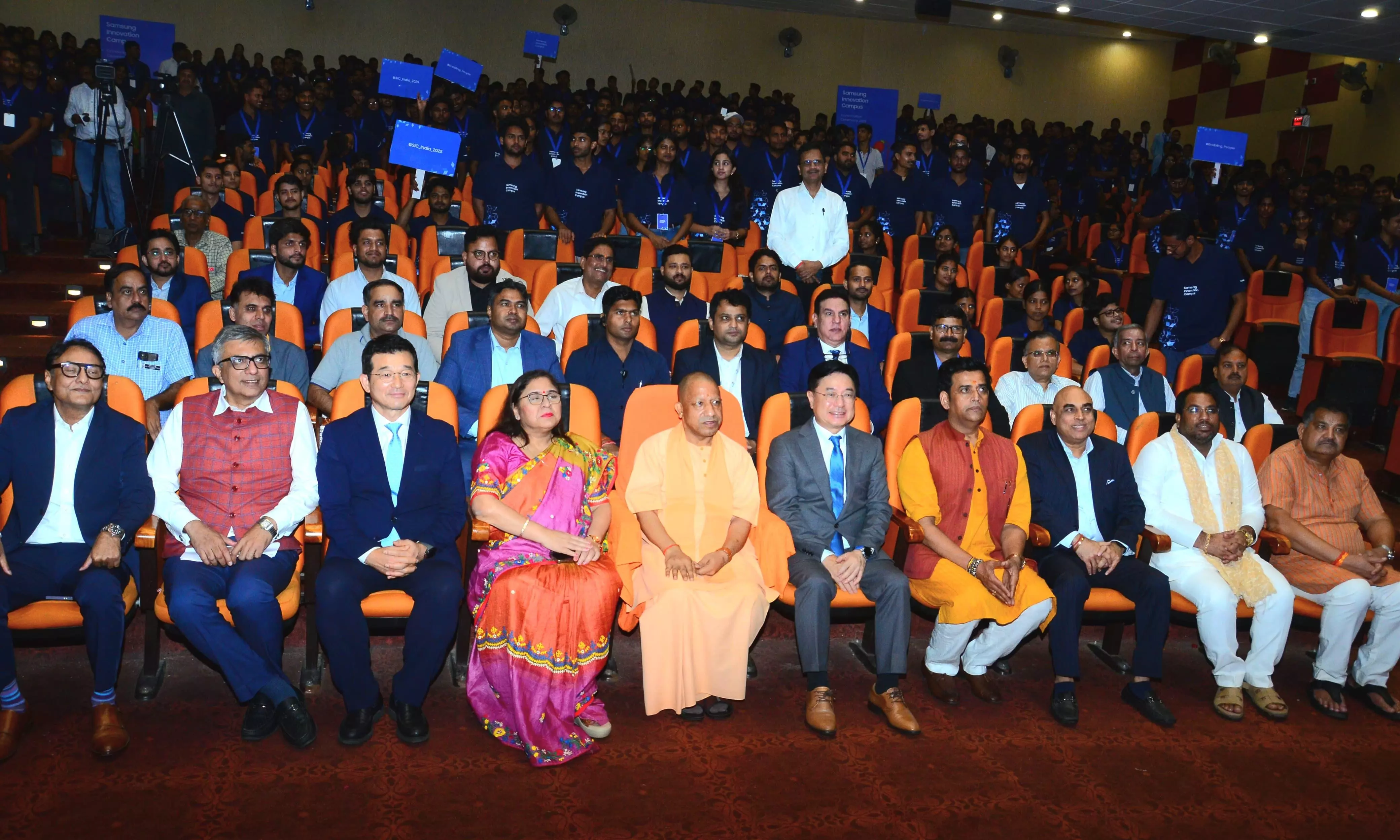 Yogi Adityanath Honors Youth at Samsung Innovation Campus in Gorakhpur