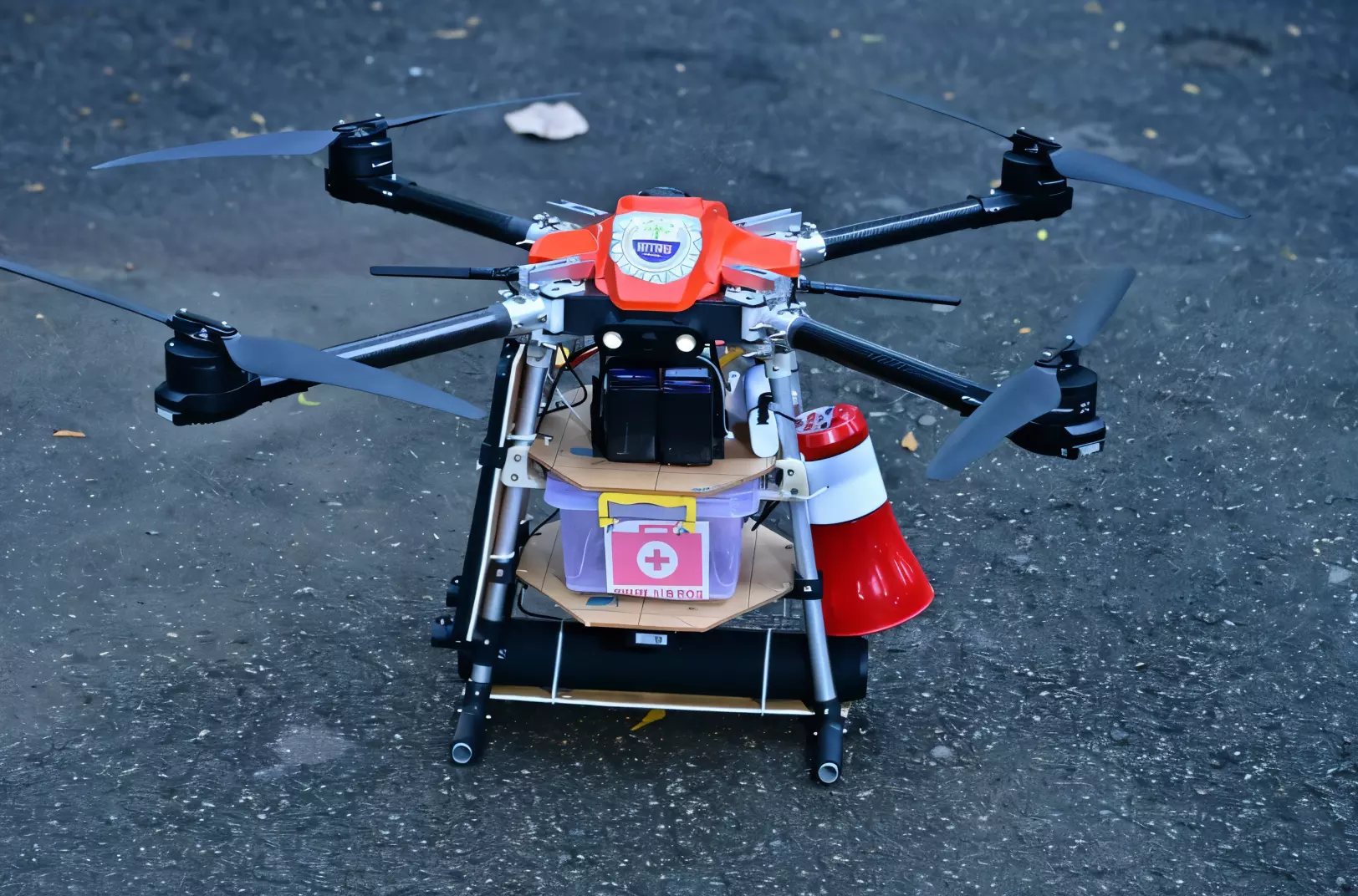 Kurnool IIITDM Successfully Deploys DRUVA Drone During Montha Cyclone Kurnool IIITDM Successfully Deploys DRUVA Drone During Montha Cyclone